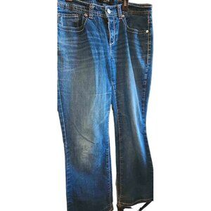 Womens 8/29 Nine West Jeans Premium Fabric Slight Flair  •22